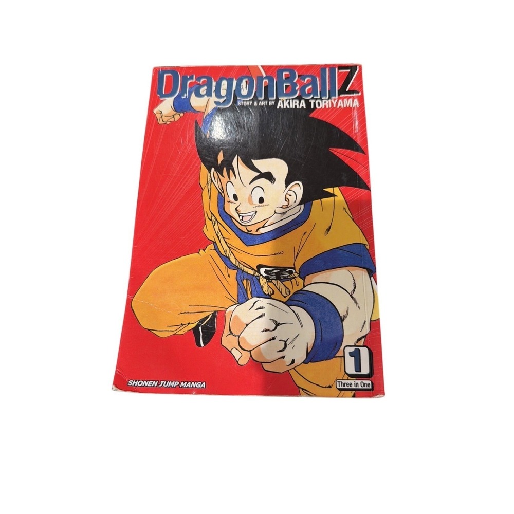 Dragon Ball Z Manga Three in One Viz Shonen Jump Volume One 1st‎ ed 1st print